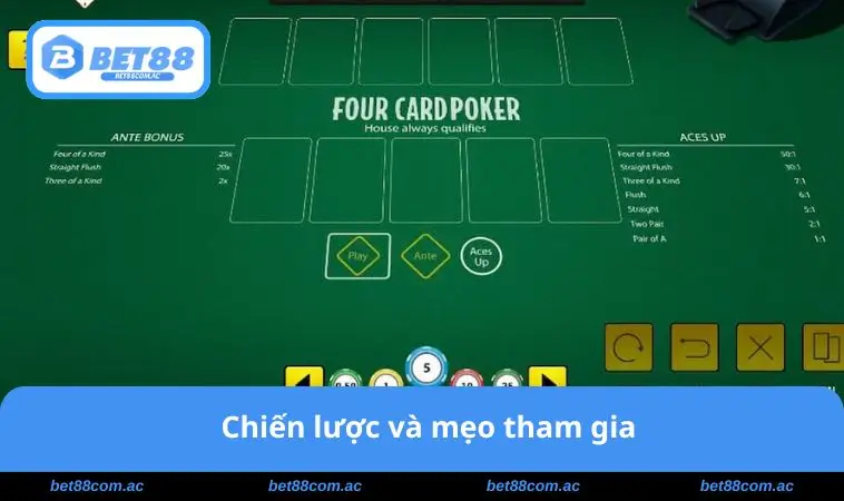 Cách Chơi Bài Bửu - Từ Cơ Bản Đến Chiến Lược Thắng Lớn 3 Chiến lược và mẹo tham gia