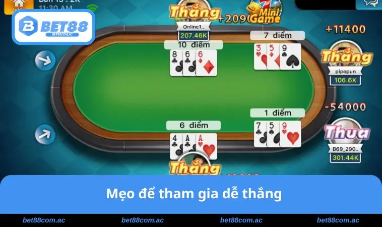 Cách Chơi Ba Cây - Mẹo Và Chiến Lược Giúp Bạn Luôn Thắng Bài 3 Mẹo để tham gia dễ thắng